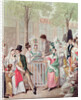 The Terrace of the Cafe de la Rotonde in 1814 by Georg Emanuel Opitz