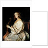 Young Woman Playing a Viola da Gamba by Anthony van Dyck