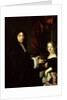 Portrait of Charles Couperin and the Daughter of the Artist, 1665-79 by Claude Lefebvre