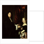 Portrait of Charles Couperin and the Daughter of the Artist, 1665-79 by Claude Lefebvre