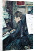 Mademoiselle Dihau at the Piano, 1890 by Henri de Toulouse-Lautrec