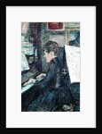 Mademoiselle Dihau at the Piano, 1890 by Henri de Toulouse-Lautrec