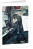 Mademoiselle Dihau at the Piano, 1890 by Henri de Toulouse-Lautrec