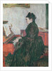 Madame Pascal at the piano in the salon of the Chateau de Malrome, 1895 by Henri de Toulouse-Lautrec
