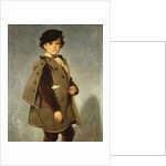 Edmond Dehodencq wearing an Inverness cape, 1872 by Alfred Dehodencq