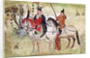 Two Horsemen in a Landscape or, The Boddhisatva and his Equerry, Tang Period by School Chinese