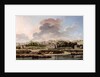 The Quay and Village of Passy in 1757 by Nicolas Raguenet