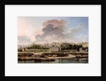 The Quay and Village of Passy in 1757 by Nicolas Raguenet