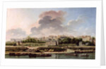 The Quay and Village of Passy in 1757 by Nicolas Raguenet
