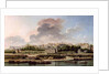 The Quay and Village of Passy in 1757 by Nicolas Raguenet