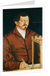 Portrait of a Medallion Maker by Jost Amman