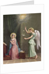 The Annunciation, 1859 by Auguste Pichon