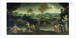 Fishing by Annibale Carracci