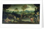 Fishing by Annibale Carracci