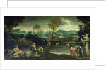 Fishing by Annibale Carracci