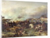Battle of Montereau, 18th February 1814 by Jean Charles Langlois