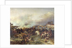 Battle of Montereau, 18th February 1814 by Jean Charles Langlois