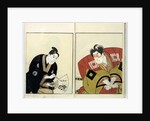 Portraits of Two Actors, 1803 by Utagawa Toyokuni