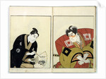 Portraits of Two Actors, 1803 by Utagawa Toyokuni