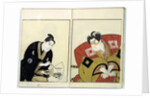 Portraits of Two Actors, 1803 by Utagawa Toyokuni