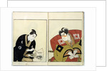 Portraits of Two Actors, 1803 by Utagawa Toyokuni