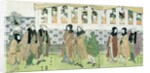Actors Walking by Utagawa Toyokuni