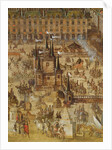 The Place Royale and the Carrousel in 1612 by French School