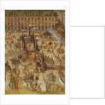 The Place Royale and the Carrousel in 1612 by French School