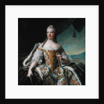 Dauphine Marie-Josephe de Saxe 1751 by Jean-Marc Nattier