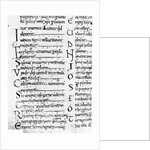 Ms. Latin Lectionary by French School