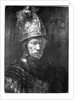 Portrait of a Man with a Golden Helmet, 1648 by Rembrandt Harmensz. van Rijn