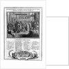 Consecration and Coronation of Henri IV at the Chartres Cathedral on the 27th January 1594, late 16th century by French School