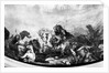 Attila the Hun and his hordes overrunning Italy and the Arts, 1838-47 by Ferdinand Victor Eugene Delacroix