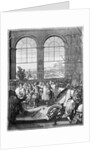 Louis XIV and his Entourage visiting the Royal Academy of Sciences, after 1665 by Sebastien I Le Clerc