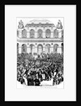 The 'Corbeille' at the Paris Bourse, 1873 by French School