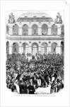 The 'Corbeille' at the Paris Bourse, 1873 by French School