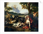 Adonis Killed by a Wild Boar by Francesco Albani