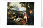 Adonis Killed by a Wild Boar by Francesco Albani