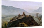 View of the Adige Valley, 1831 by Rudolph Friedrich Wasmann