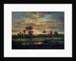 Pond at the Edge of a Wood by Theodore Rousseau