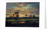 Pond at the Edge of a Wood by Theodore Rousseau