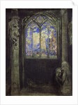 The Stained Glass Window, 1904 by Odilon Redon