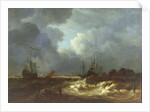The Tempest by Jacob Isaaksz. or Isaacksz. van Ruisdael