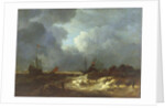 The Tempest by Jacob Isaaksz. or Isaacksz. van Ruisdael