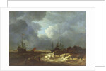 The Tempest by Jacob Isaaksz. or Isaacksz. van Ruisdael