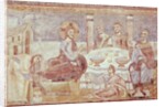 The Meal at the House of Simon the Pharisee, School of Monte Cassino, c.1087 by Italian School