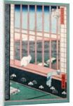 Asakusa Rice Fields during the festival of the Cock by Ando or Utagawa Hiroshige