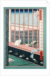 Asakusa Rice Fields during the festival of the Cock by Ando or Utagawa Hiroshige