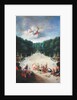 The Groves of Versailles. View of the Arc de Triomphe and France Triumphant with Nymphs Chaining Captives before Venus and Mars, 1688 by Jean the Younger Cotelle