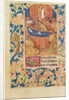 Ms Latin 13305 fol.88v The Death of the Virgin by Jean (school of) Fouquet